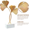 Metal Leaves Decoration, Ginkgo, Living Room Decoration, Decorative Objects Gingko