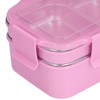 Stainless Steel Lunch Box, Double Wall Insulated Lunch Box, Snackle