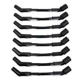 Michigan Motorsports LS Car Spark Plug Wires -Black 10mm LS1 LS3 L99 L76 LS2 LS6