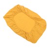 Fitted Crib Sheet Full Cotton Crinkle Fabric Soft Breathable Comfortable