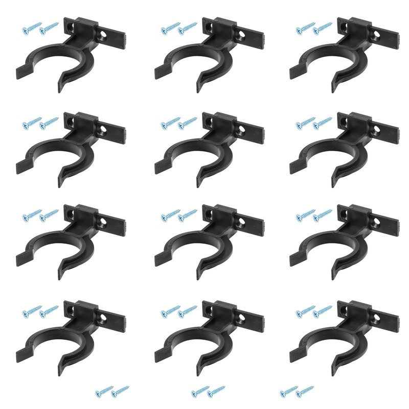 Flintronic 12Pcs Kitchen Kick Board Plinth Clips, Heavy Duty Kick-Board