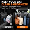 Car Headrest Hooks for Bags and Everyday Storage – Easy-Install
