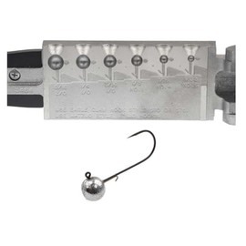 Do It Mold Round Head Jig Sz: 1/32, 1/16, 1/8, 3/16, 1/4, 5/16 Oz Collar: Wire Holder Do it Mold (3484) CRJ-6-WBA