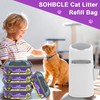 SOHBCLE Cat Litter Refill Bags|24FT 8-Pack|Odor Control Cat Litter Bags|Compatible