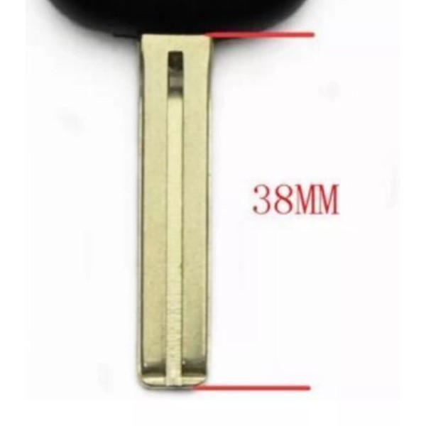 VLS 2Pcs TOY50 PT 4D 68 Chip Car Key for