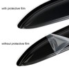 Kucaruce 94251 Side Window Wind Deflectors, 4pcs Out-Channel Tape-On Sun