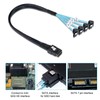 Mini SAS SFF to 4 SATA 7Pin Data Cable Mini