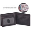 COCHOA Men's Real Leather RFID Blocking Stylish Bifold Wallet with