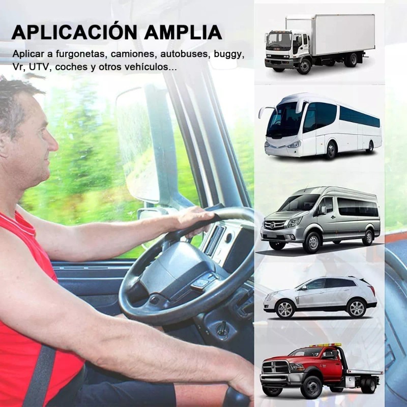 Zuotai Cinturón De Seguridad De 3 Puntos Universal Retráctil, 2