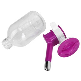 Dog Water Bottle for Crate Abs Pet Water Drinker, Feeding & Watering Supplies Water Bottles Drinking Feeder Water Dispenser Non-Leakage Fountain Waterer with Water Storage Bottle