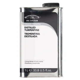 W&N English Distilled Turpentine, 1 Litre bogtle