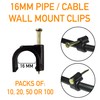 Irrigation Pipe Clamps for 16mm ldpe Pipe/Garden Hose for Wood