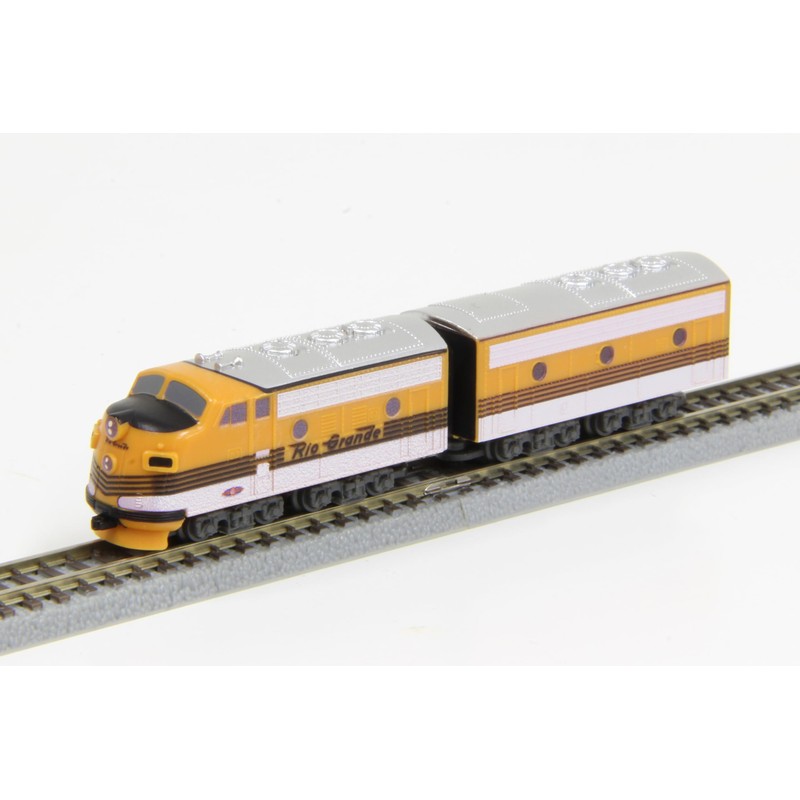 Lok Han Z Gauge Z Shorty EMD F7 D&RGW ST012-3