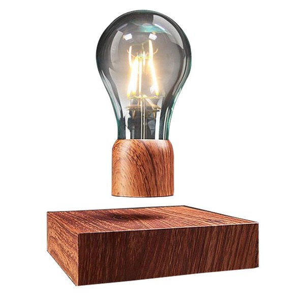 exekoml exekoml Magnetic Levitating Floating Wireless LED Light Bulb Desk