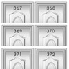4inch Self Adhesive Mailbox Numbers, Door Address Number Stickers for