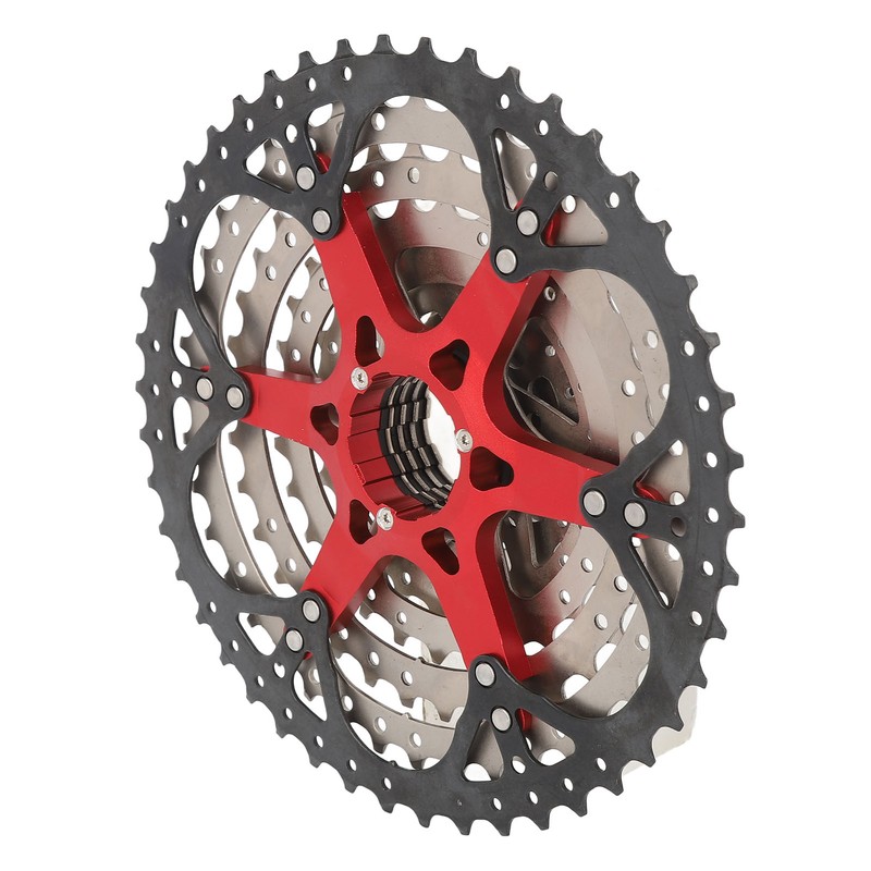 9 Speed Bike Cassette Aluminum Alloy 12 to 46T Precise