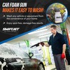 SwiftJet Car Wash Foam Gun + Microfiber Wash Mitt -