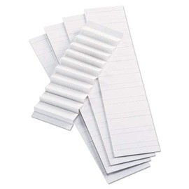 Pendaflex : Blank Inserts for Hanging File Folders, 1/5 Tab, 2in, White, 100/Pack -:- Sold as 1 PK