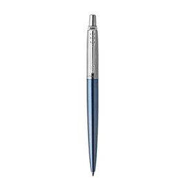 Parker Jotter Boligrafo Azul Acero Inoxidable Terminado En Cromo 0.5Mm Punto Mediano