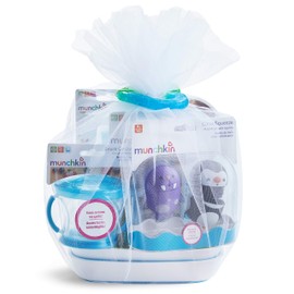 Munchkin 1st Birthday Gift Basket, Blue
