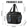 FuninCrea Shower Bag, Foldable Portable Toiletry Bag with Handle, Multifunctional