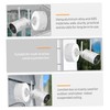 Outanaya 4pcs Hemisphere Bracket Electrical Box Cover for Outdoor Security