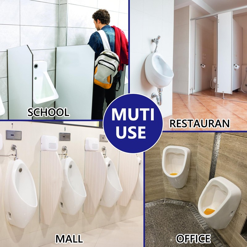 Urinal Screen Deodorizer, 12 Pack Urinal Cakes Bulk Scented Anti-Splash,