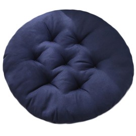 Soft Round Chair Cushions Indoor/Outdoor Pad Garden Patio Home Kitchen Office Seat Cushion Floor Pillows Cushion for Furniture Seat Pads (Color : #2, Size : 50cmx50cm)