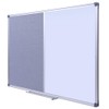 DexBoard 36 x24 inch Cork & Dry Erase Combo Board