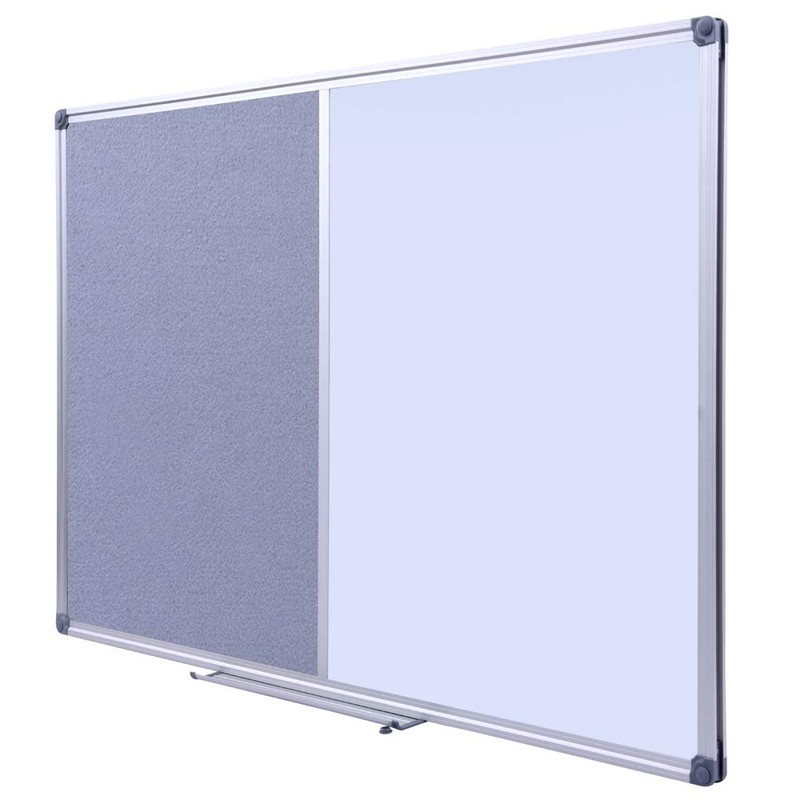 DexBoard 36 x24 inch Cork & Dry Erase Combo Board