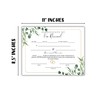 Vow Renewal Certificate on Linen 6pk 8.5x11” Marriage License Gold