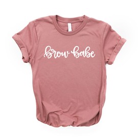 Esthetician Shirt - Cosmetologist - Cute Eyebrow Shirt - Brow Babe - Makeup Shirt - Esthetician Gifts - Brows Shirt - Softstyle Unisex Tee