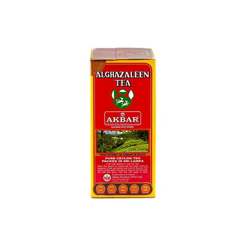 Alghazaleen Pure Ceylon Tea 16oz Black Ceylon Loose Tea Leaves