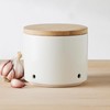Maxwell & Williams White Basics Garlic Pot 10cm Gift Boxed