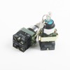 Latching Push Button Switch, 2 Position 22mm Self-locking Switch Lock