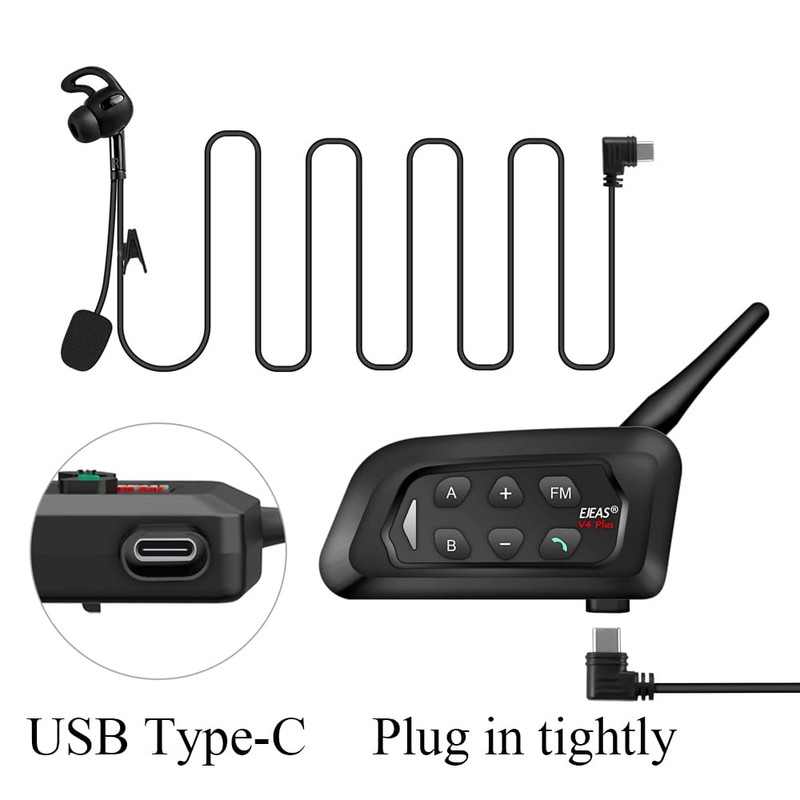 MIMIRACLE Referee Headset, Type C, Referee Communication System with Headset