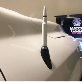 VMS White Bullet Antenna for Nissan Titan Frontier Xterra Rogue Pathfinder