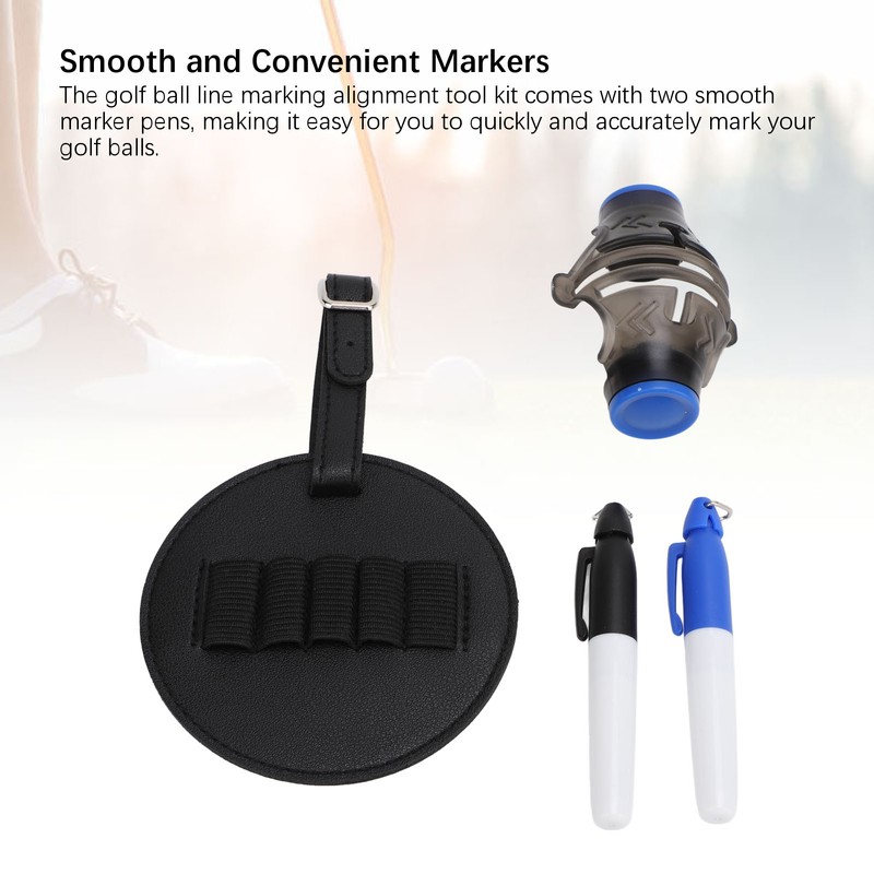 Golf Ball Line Marker Tool ABS Golf Ball Liner Drawing