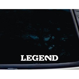 Lege2d - 8" x 1 1/4" die Cut Vinyl Decal for Windows, Cars, Trucks, Tool Boxes, laptops, MacBook - virtually Any Hard, Smooth Surface. NOT Printed!