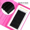 Eyelash Extensions 0.15mm Thickness Classic Lash Extensions D Curl Lashes