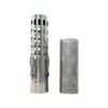 FIREHIKING 2.36" Spark Arrestor Stove Pipe with Filter Chimney Cap
