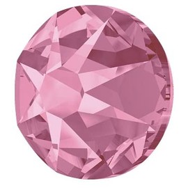 Star Bright Flatback Rhinestones 2088 - Choose Your Size - Color: Light Rose - 144 Pieces (SS16 (3.80mm - 4.00mm))