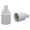 G23 to E27/E26 2-Pin Light Sockets Adapter, Light Bulb Socket,