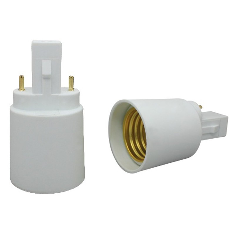 G23 to E27/E26 2-Pin Light Sockets Adapter, Light Bulb Socket,