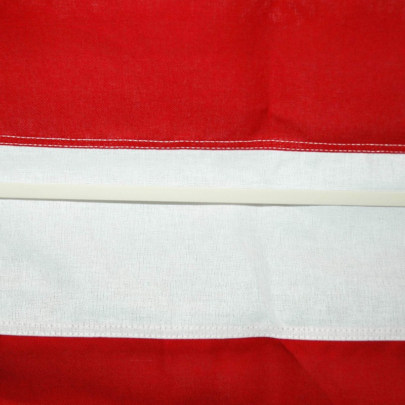 Generic Off White Adult Casket Flag Band for Military Funerals