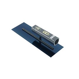 Kinkanechou Square Trowel, Oil-Burnished, 0.5mm Thick, Black-Painted Square Handle, Rivet-Free, 270mm, Hard Random Bond