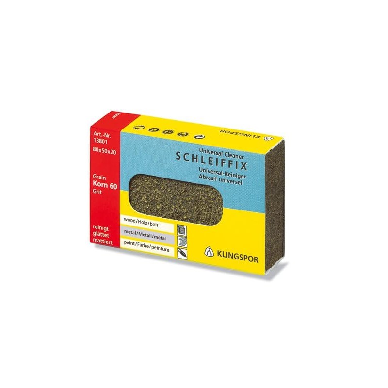 Klingspor 13800 SFK Thermoelastic Abrasive 655, 80X50X20 mm, 18 pcs