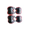starlingukpk Quality Inline Roller Skating/Skateboard/Biking/Paint Ball Padded Knee Pads Elbow