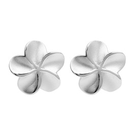 Nenalina 324337-700 Women's Earrings Flower Stud Earrings 15 mm in Flower Design for Women and Girls, 925 Sterling Silver, Stud Earrings for Women, Earrings with Flower Shape, 324337-700, Sterling