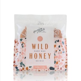 Honeycomb 허니콤의 전문가용 하드 왁스, 다용도, 스트립 필요 없음, 견고한 왁스 허니 매끄러운 텍스처, 쉬운 제거, 필 오프 왁스(야생 꿀, 35.2온스(1팩)) [35.2 Ounce (Pack of 1)] [Wild Honey] Professional Hard Wax of Honeycomb, Multi-Purpose, No Strips Needed, Sturdy Wax with Smooth Texture, Easy Removal, Peel-